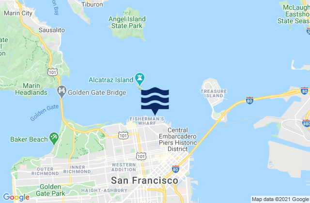San Francisco (North Point Pier 41), United States潮水