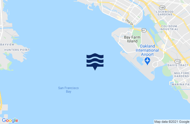 San Francisco Bay, United States潮水