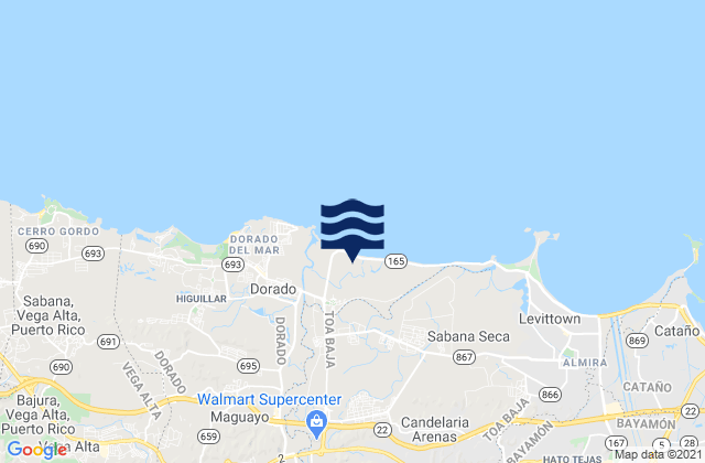 San José, Puerto Rico潮水