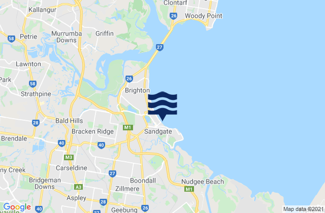 Sandgate, Australia潮水