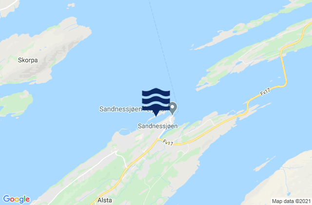 Sandnessjøen, Norway潮水