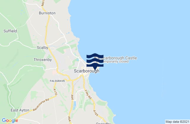 Sandside Bay, United Kingdom潮水