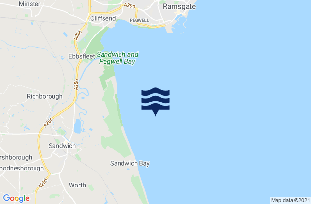 Sandwich Bay, United Kingdom潮水