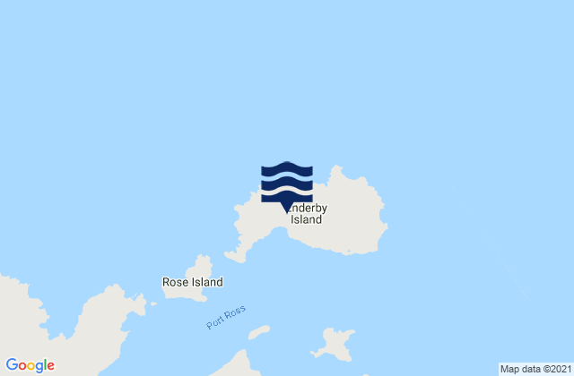 Sandy Bay, New Zealand潮水