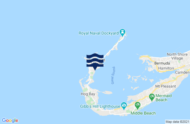 Sandys Parish, Bermuda潮水
