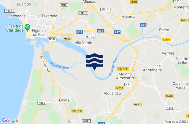 Sanguessuga, Portugal潮水