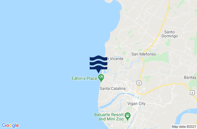 Santa Catalina, Philippines潮水