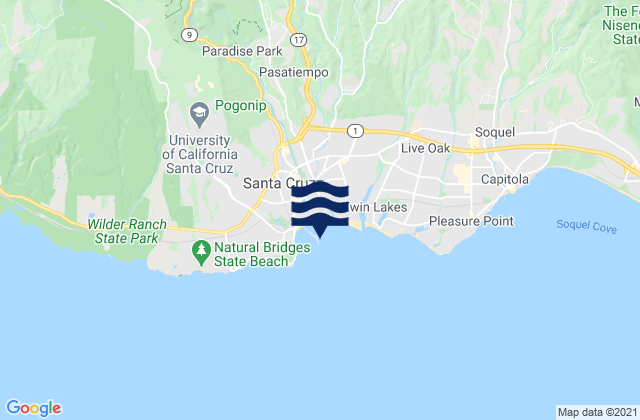 Santa Cruz Monterey Bay, United States潮水