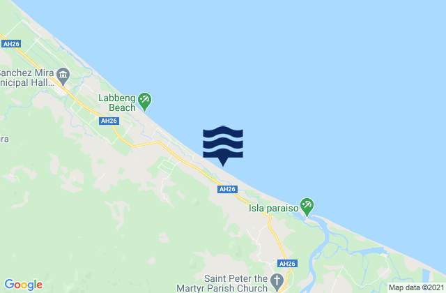 Santa Cruz, Philippines潮水