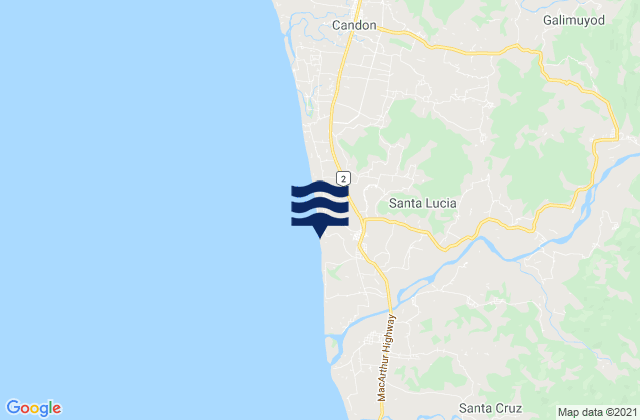 Santa Lucia, Philippines潮水