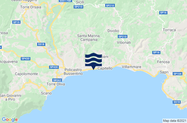 Santa Marina, Italy潮水