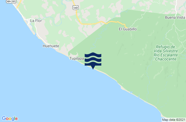 Santa Teresa, Nicaragua潮水