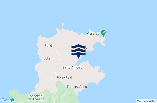 Santo António, Sao Tome and Principe潮水
