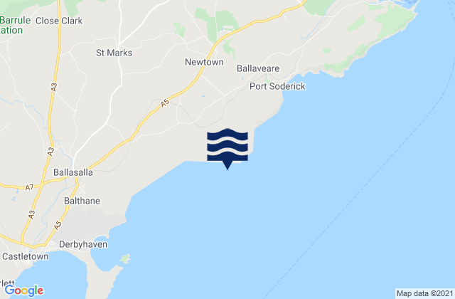 Santon, Isle of Man潮水