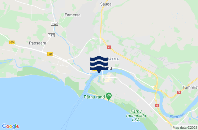Sauga, Estonia潮水