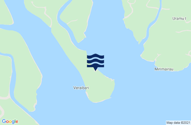 Saumao Peninsula, Papua New Guinea潮水