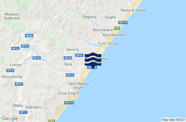 Savoca, Italy潮水