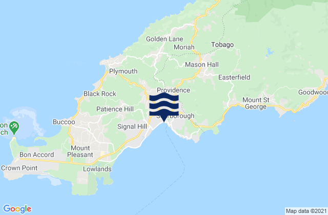 Scarborough (Trinidad and Tobago), Trinidad and Tobago潮水