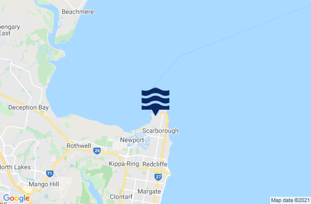 Scarborough, Australia潮水