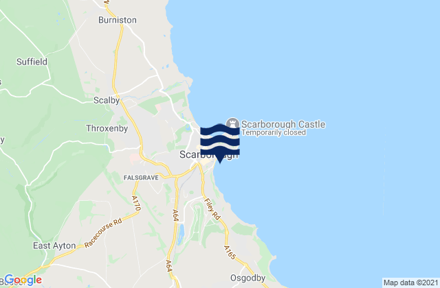 Scarborough, United Kingdom潮水