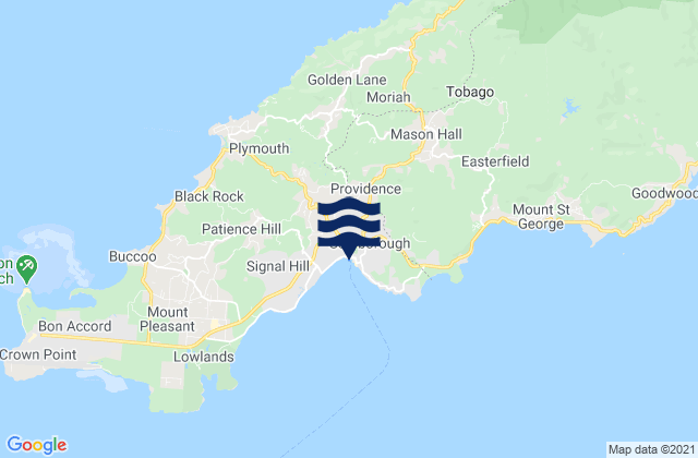 Scarborough, Trinidad and Tobago潮水