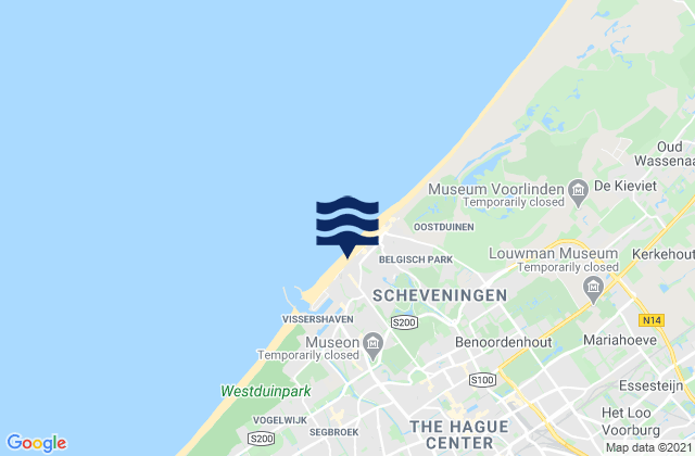 Scheveningen, Netherlands潮水
