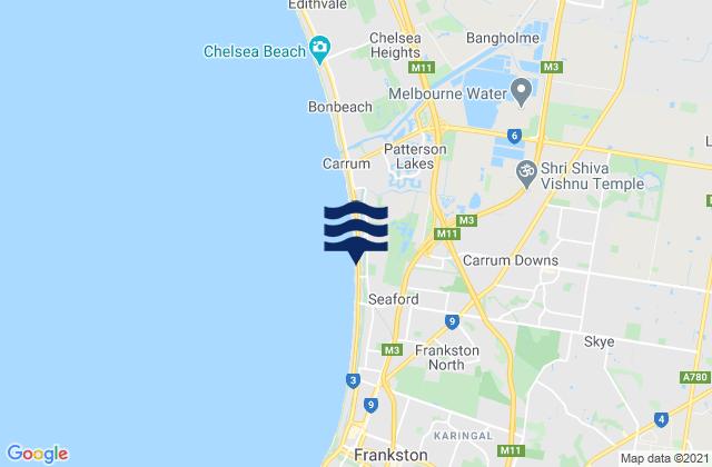 Seaford, Australia潮水