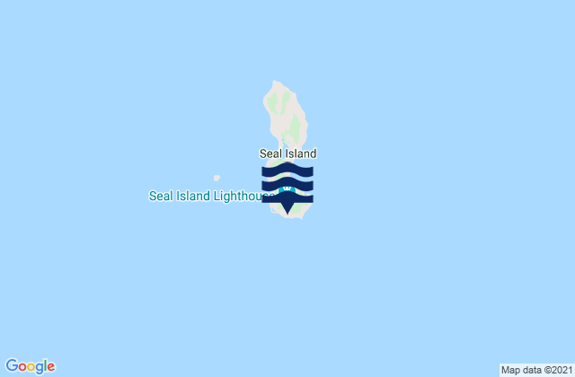 Seal Island, Canada潮水