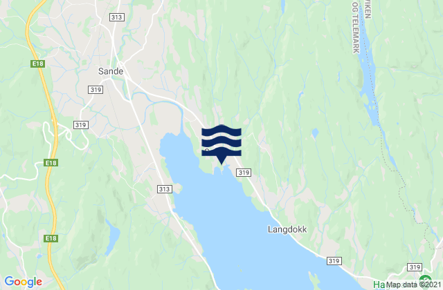 Selvik, Norway潮水