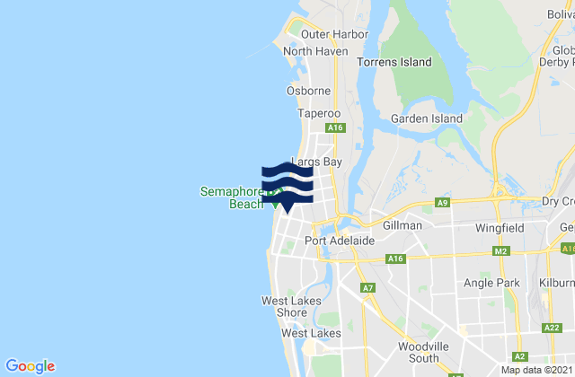 Semaphore, Australia潮水