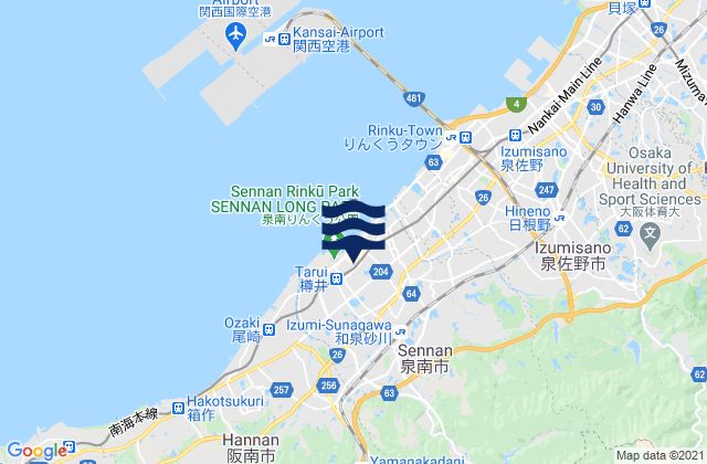 Sennan Shi, Japan潮水