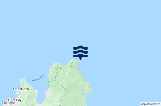 Separation Point Abel Tasman, New Zealand潮水