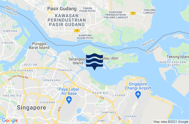 Serangoon Harbour, Singapore潮水