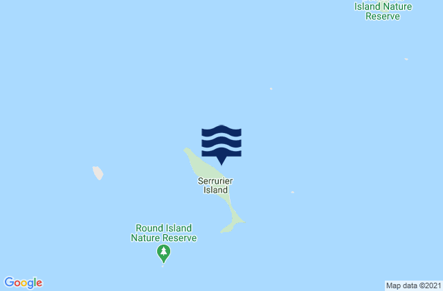 Serrurier Island, Australia潮水