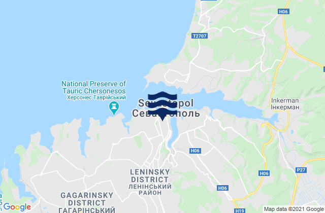 Sevastopol, Ukraine潮水