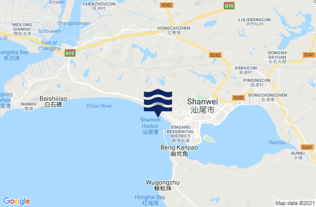 Shanwei, China潮水