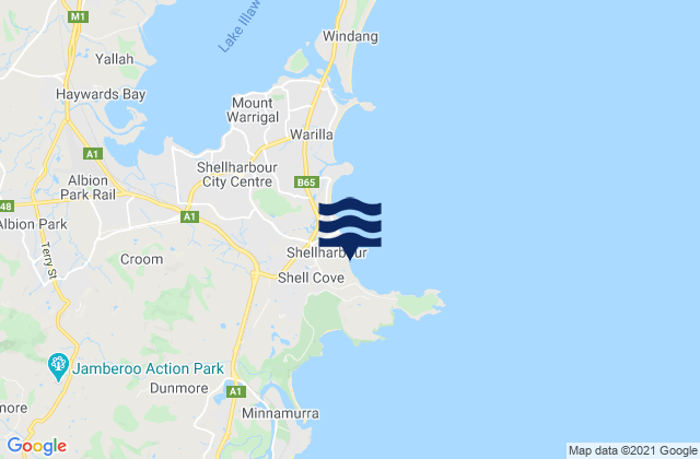 Shellharbour, Australia潮水