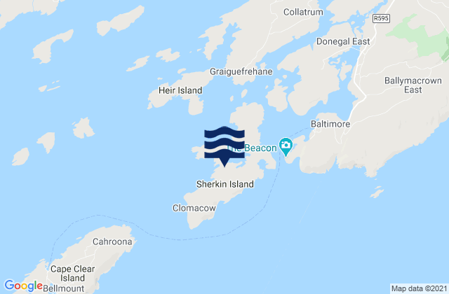 Sherkin Island, Ireland潮水