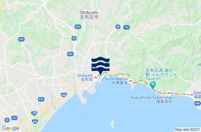 Shibushi-shi, Japan潮水