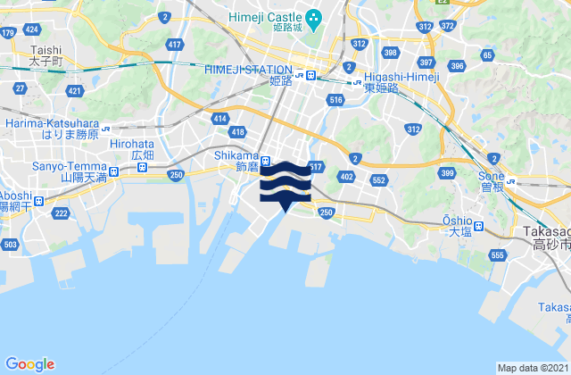 Shikama Ko, Japan潮水
