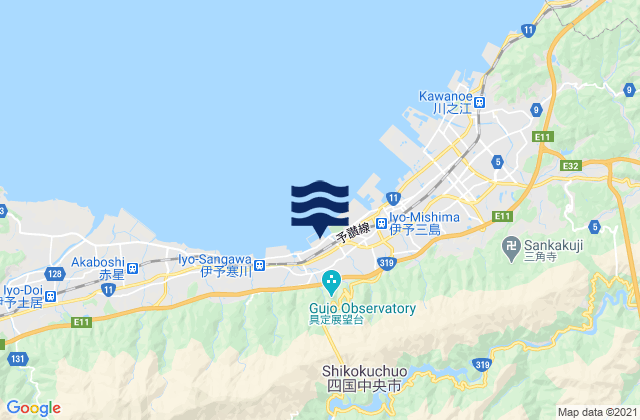 Shikoku-chūō Shi, Japan潮水