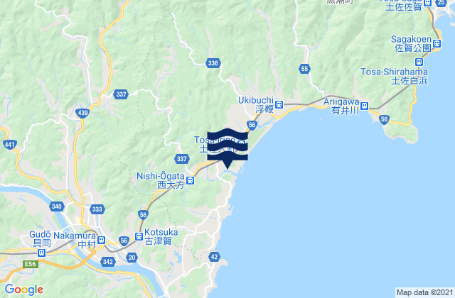 Shimanto-shi, Japan潮水