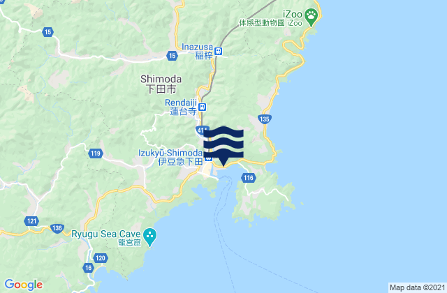 Shimoda-shi, Japan潮水