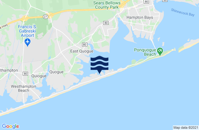 Shinnecock Bay, United States潮水