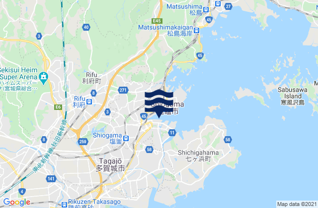 Shiogama, Japan潮水