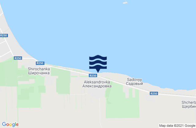 Shirochanka, Russia潮水