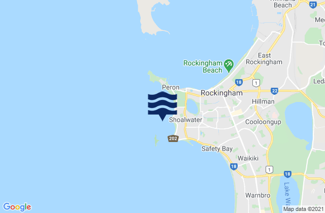 Shoalwater Bay, Australia潮水