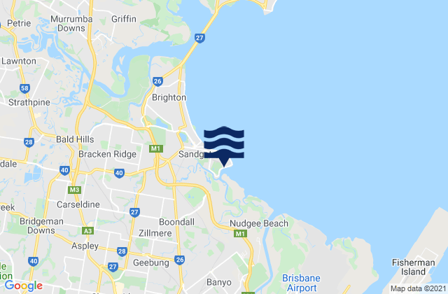Shorncliffe, Australia潮水