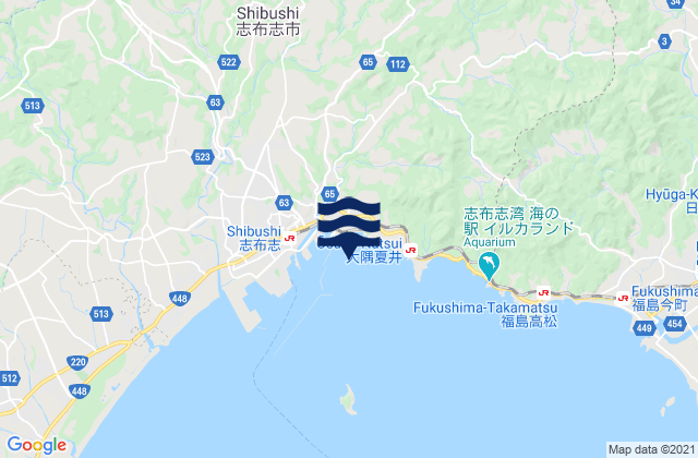 Sibusi, Japan潮水