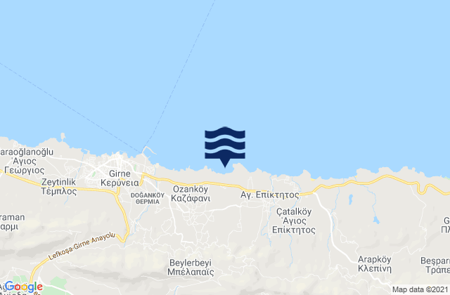 Sicharí, Cyprus潮水